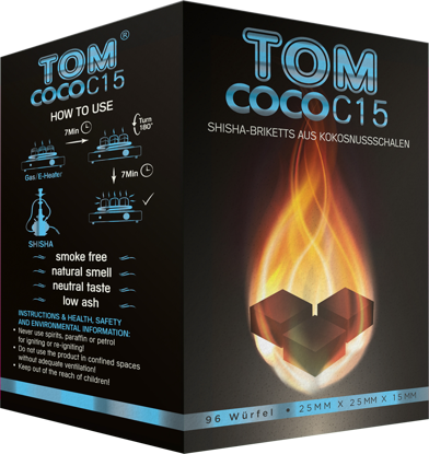 Imagen de CARBÓN TOM COCOCHA AZUL 1 KG